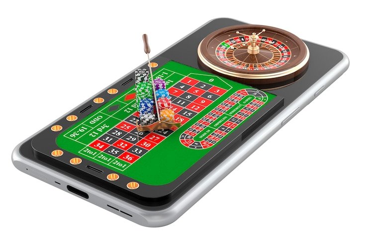 Pengguna lucubet mengakses fitur penarikan cepat melalui perangkat mobile